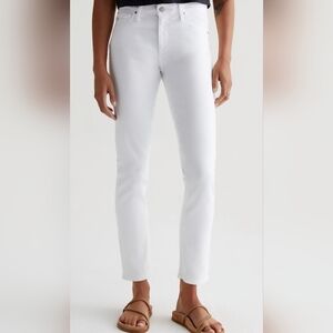 NWT AG The Prima Ankle Cigarette Ankle DSD1855WHT